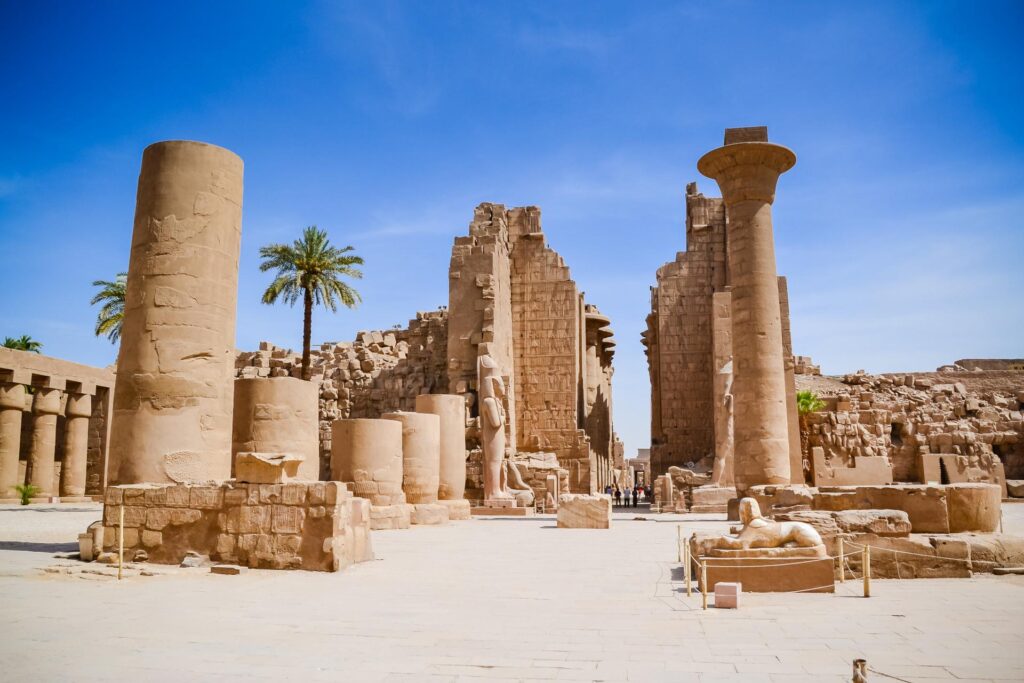templo karnak egipto 1920